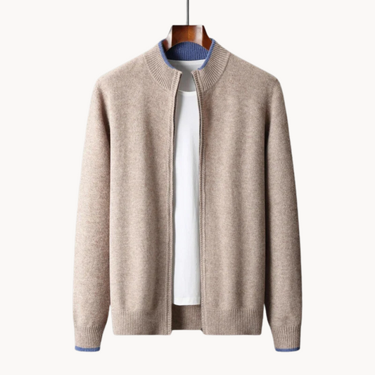 Pull Zippé en Laine Mérinos | Douceur et Chaleur Exceptionnelles