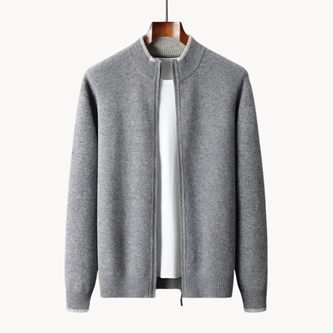 Pull Zippé en Laine Mérinos | Douceur et Chaleur Exceptionnelles