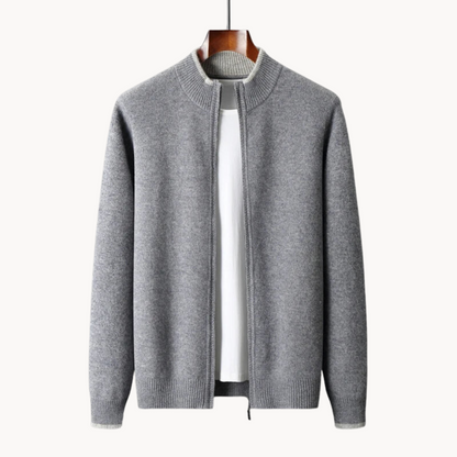 Pull Zippé en Laine Mérinos | Douceur et Chaleur Exceptionnelles