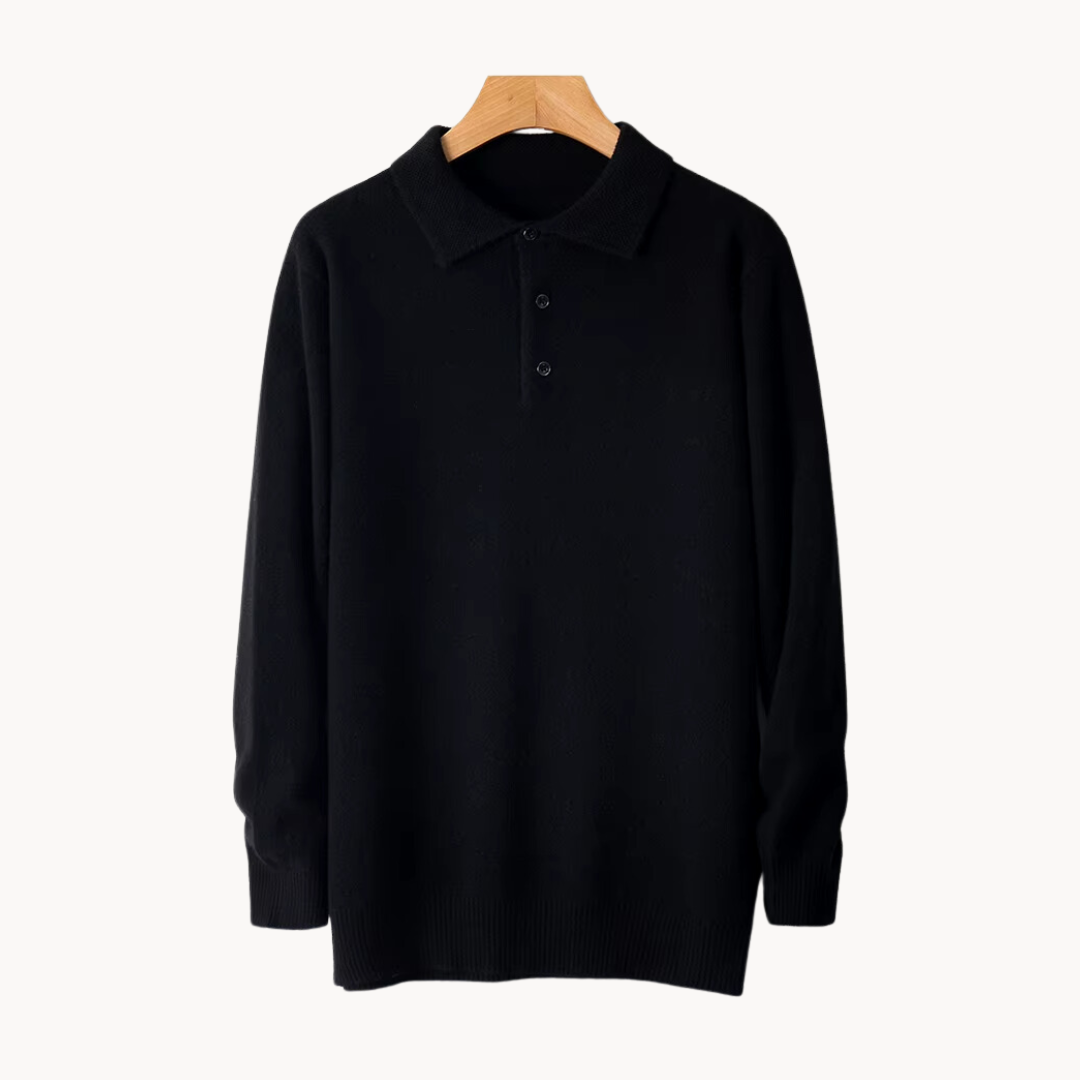 Chemise en Laine Mérinos pour Hommes | Style Rugby et Confort Luxueux