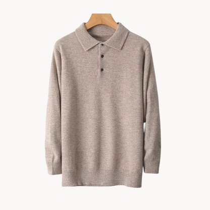 Chemise en Laine Mérinos pour Hommes | Style Rugby et Confort Luxueux