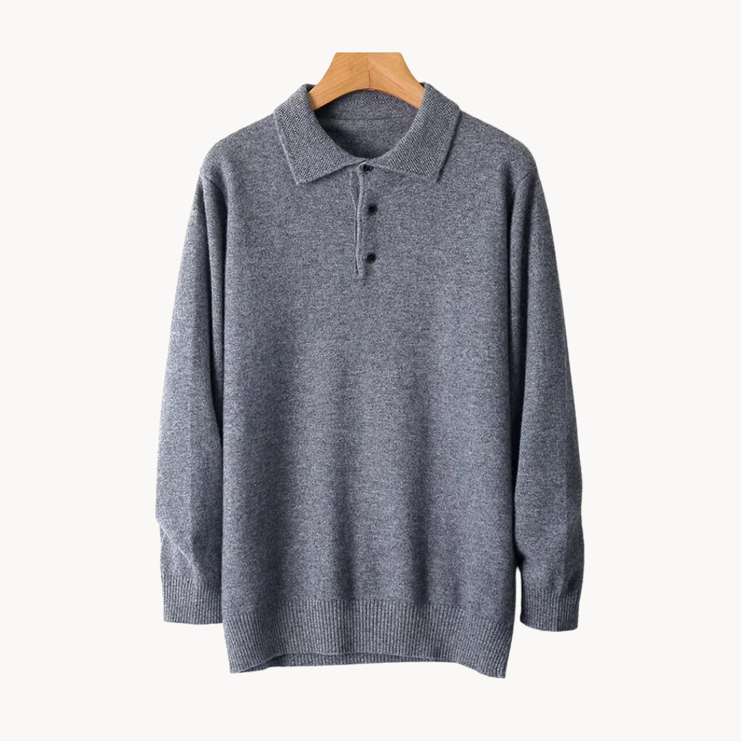 Chemise en Laine Mérinos pour Hommes | Style Rugby et Confort Luxueux