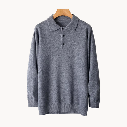 Chemise en Laine Mérinos pour Hommes | Style Rugby et Confort Luxueux