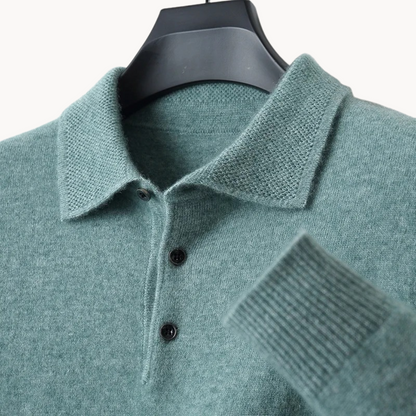 Chemise en Laine Mérinos pour Hommes | Style Rugby et Confort Luxueux