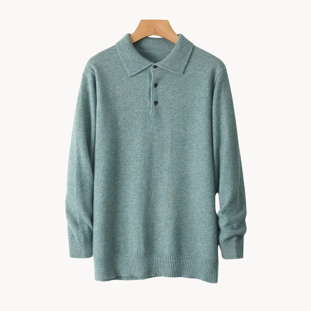 Chemise en Laine Mérinos pour Hommes | Style Rugby et Confort Luxueux