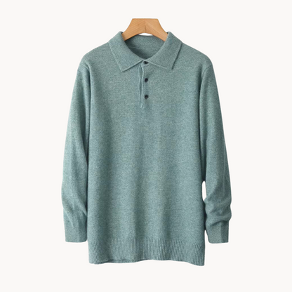 Chemise en Laine Mérinos pour Hommes | Style Rugby et Confort Luxueux