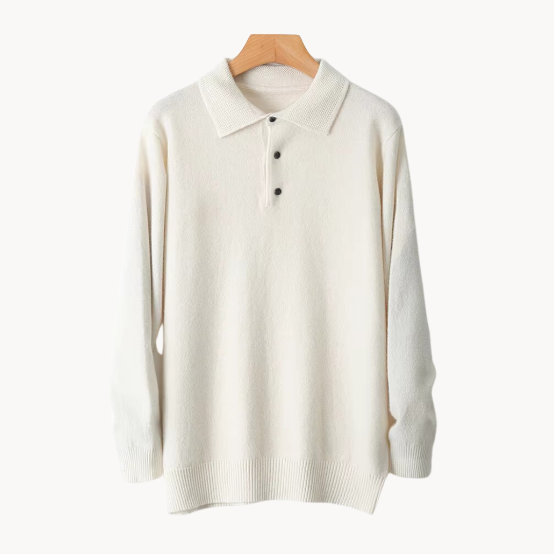 Chemise en Laine Mérinos pour Hommes | Style Rugby et Confort Luxueux