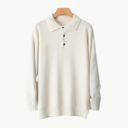 Chemise en Laine Mérinos pour Hommes | Style Rugby et Confort Luxueux