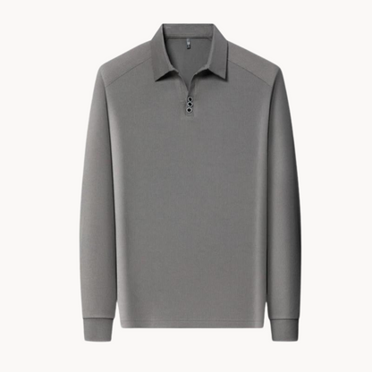 Polo Long Manches Confortable | Idéal pour Golf et Sorties Décontractées
