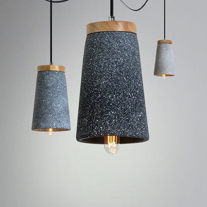 Lampe Suspendue en Ciment | Design Épuré et Durable