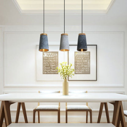 Lampe Suspendue en Ciment | Design Épuré et Durable