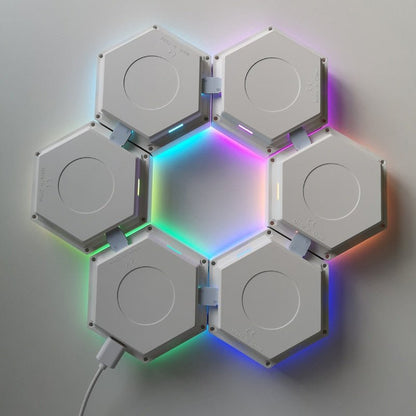 Lampe Modulaire Hexagonale | Design Créatif et Installation Facile