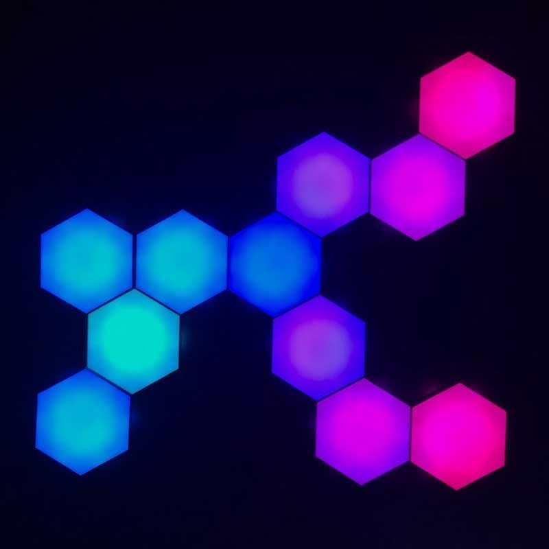 Lampe Modulaire Hexagonale | Design Créatif et Installation Facile