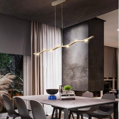 Suspension LED Linéaire Économique | Éclairage Élégant et Durable