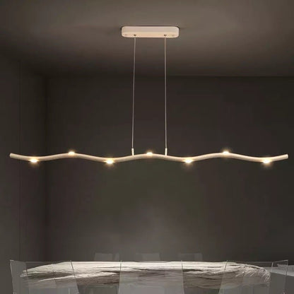 Suspension LED Linéaire Économique | Éclairage Élégant et Durable