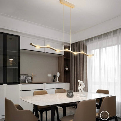 Suspension LED Linéaire Économique | Éclairage Élégant et Durable