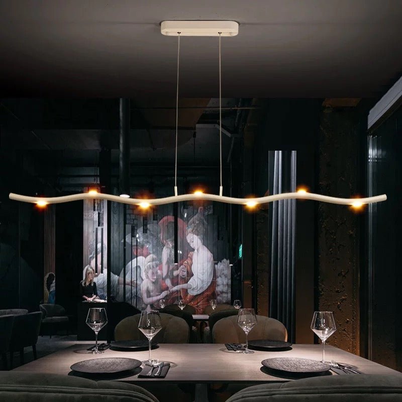 Suspension LED Linéaire Économique | Éclairage Élégant et Durable