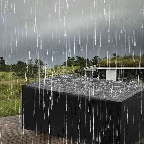 Housse de Mobilier d'Extérieur Imperméable Housse de Table et Chaise de Jardin