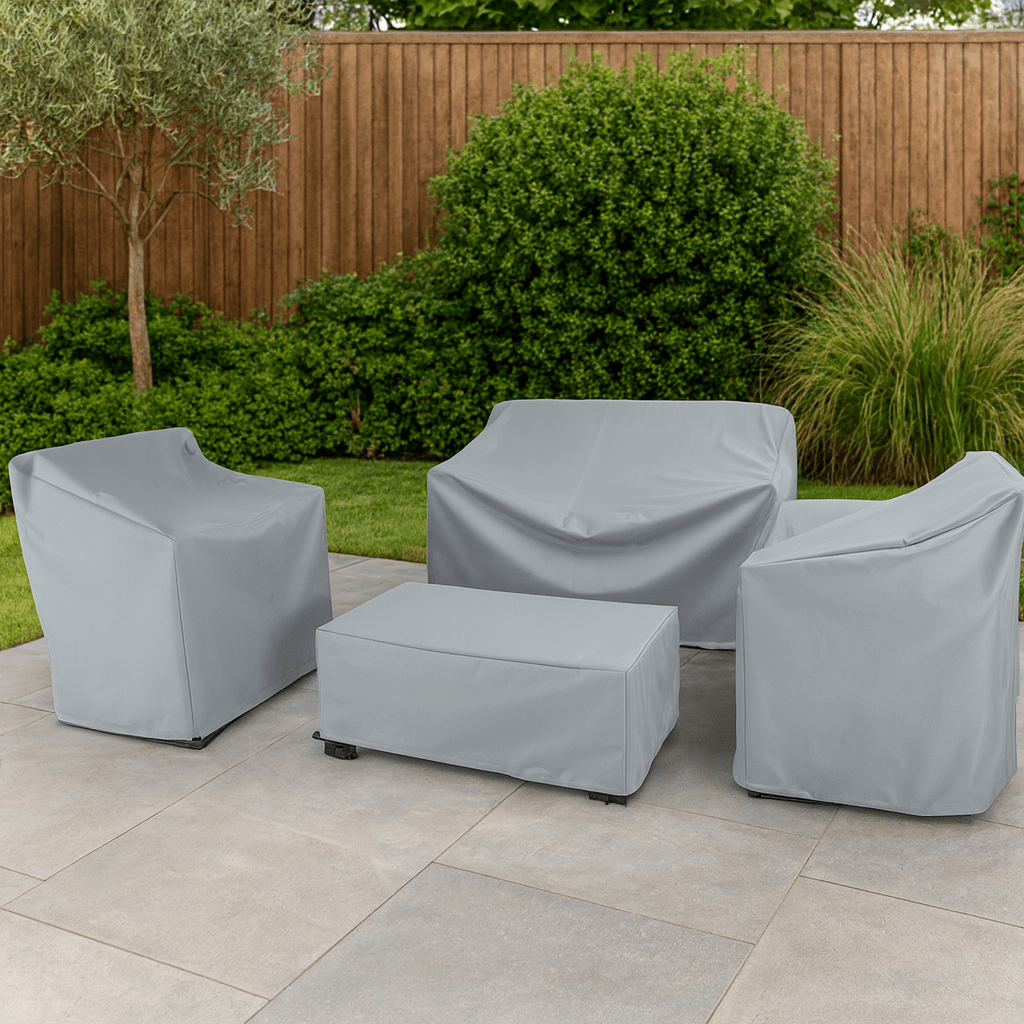 Housse de Mobilier d'Extérieur Imperméable Housse de Table et Chaise de Jardin