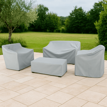 Housse de Mobilier d'Extérieur Imperméable Housse de Table et Chaise de Jardin