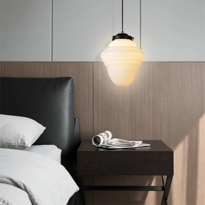 Lampe Pendante Géométrique Vintage | Éclairage Chaud et Design Élégant