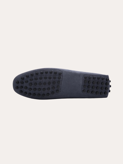 Mocassins en Suède Grise pour Hommes | Chic et Confortable pour Toutes Occasions