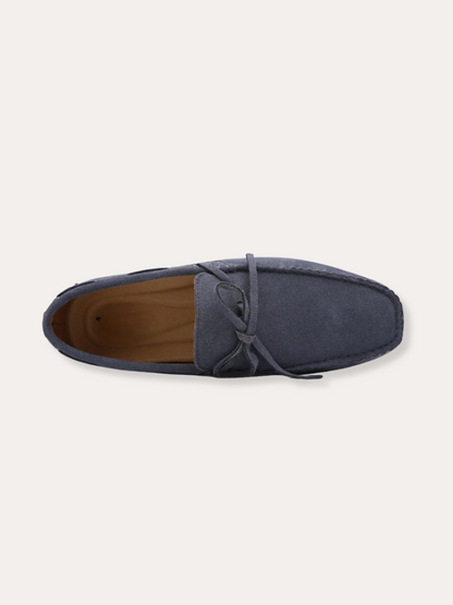 Mocassins en Suède Grise pour Hommes | Chic et Confortable pour Toutes Occasions