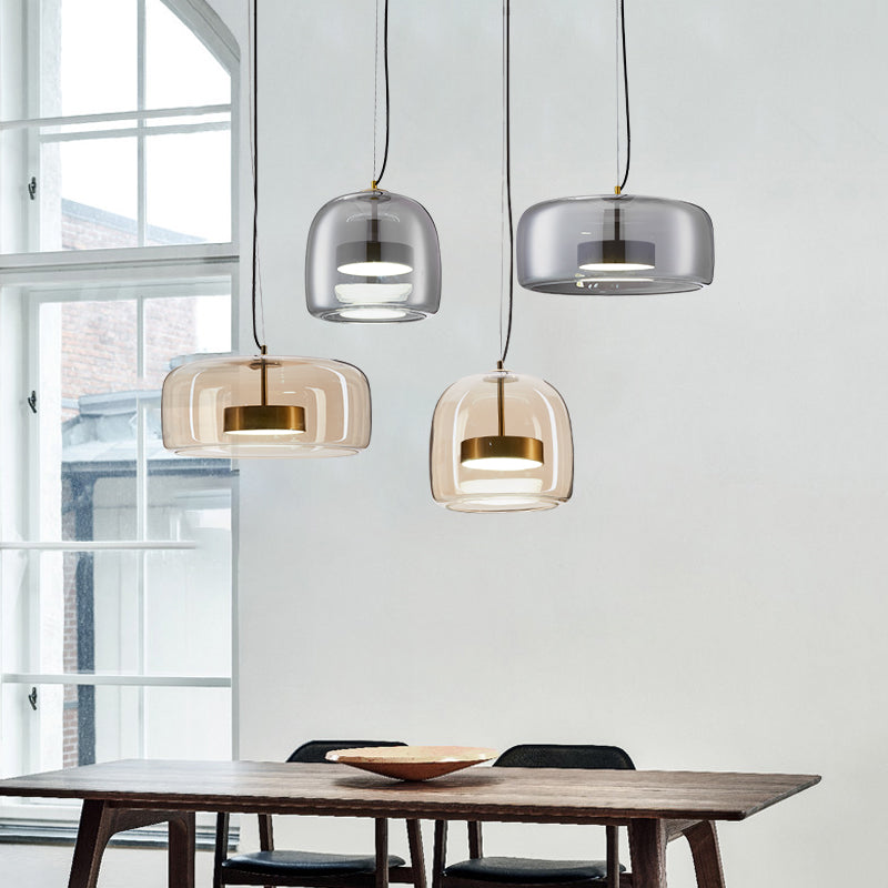 Éclairage en Verre Moderne | Élégance Chic et Accueillante