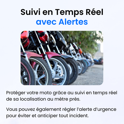 Helvia – Localizzatore GPS per Moto Senza Abbonamento, Compatibile Android & iOS