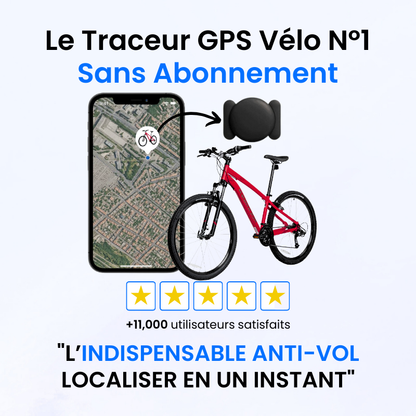 Helvia – Traceur GPS Vélo Sans Abonnement, Compatible Android & iOS