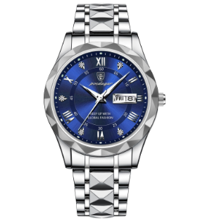 Montre Étanche pour Homme | Élégante en Acier Inoxydable et Précise