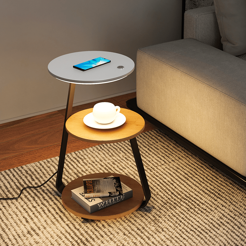 Table d'appoint Design Élégant | Rangement Pratique et Style Moderne