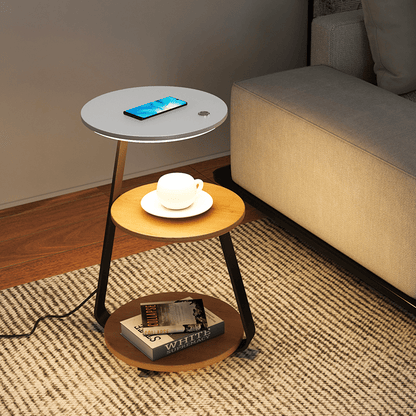 Table d'appoint Design Élégant | Rangement Pratique et Style Moderne