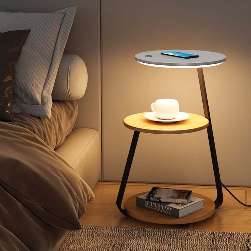 Table d'appoint Design Élégant | Rangement Pratique et Style Moderne