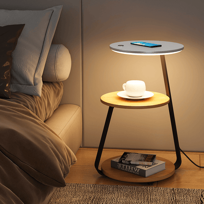 Table d'appoint Design Élégant | Rangement Pratique et Style Moderne