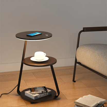 Table d'appoint Design Élégant | Rangement Pratique et Style Moderne