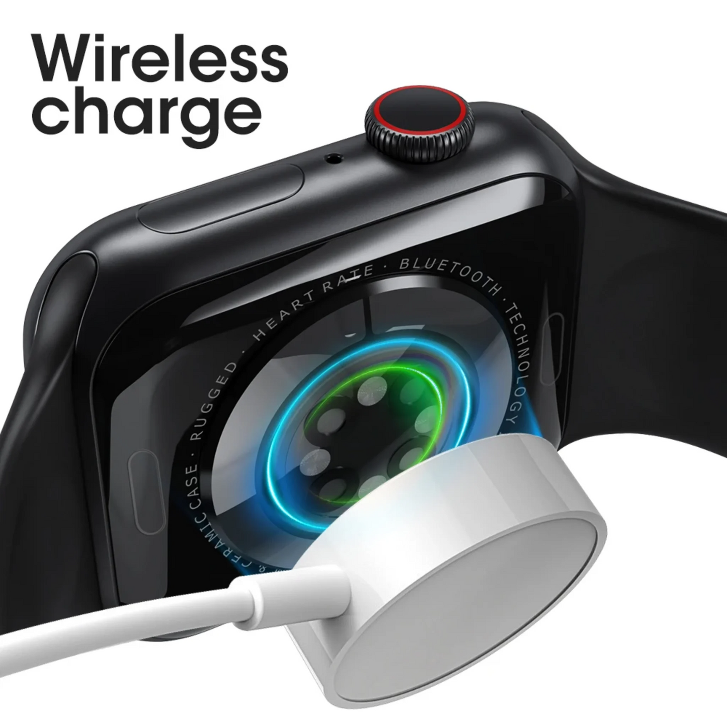 Montre Connectée Étanche IP68 | Écran AMOLED 1,9" et Suivi de Santé
