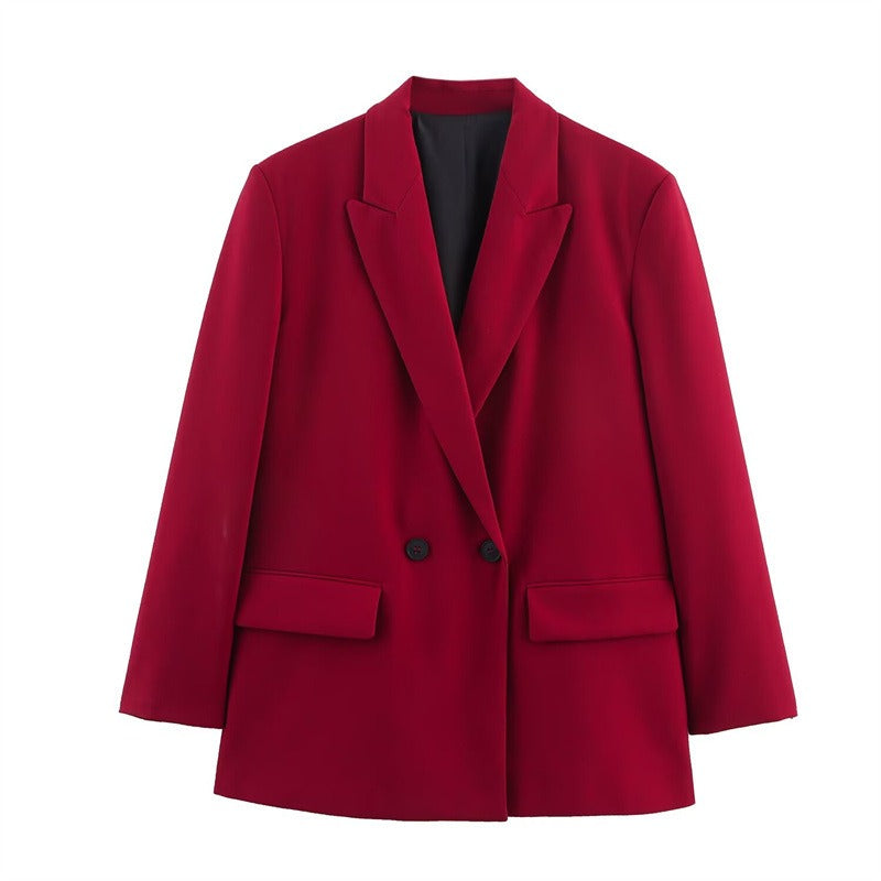 Manteau Cape en Laine pour Femmes | Design Ample avec Col Revers et Boutonnage
