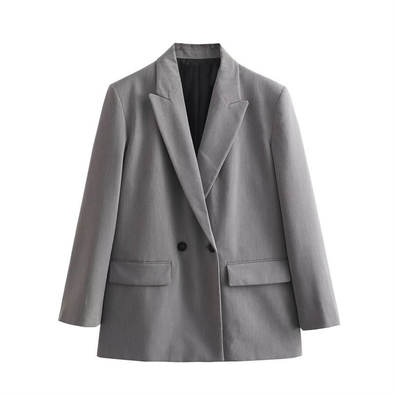 Manteau Cape en Laine pour Femmes | Design Ample avec Col Revers et Boutonnage