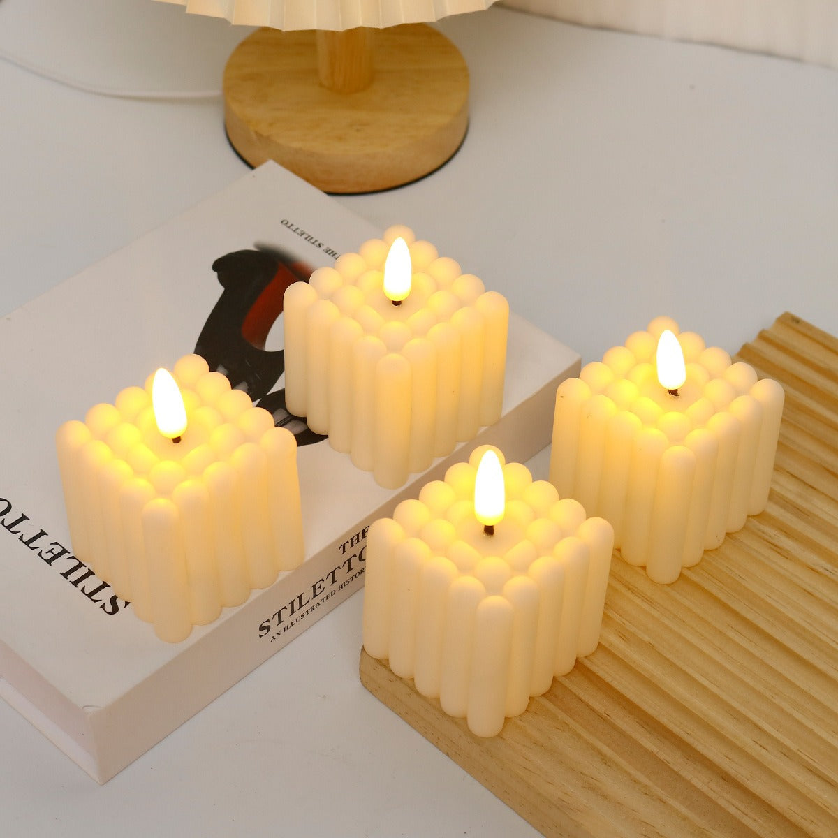 Bougie LED Boule à Neige | Éclat Scintillant et Ambiance Hivernale