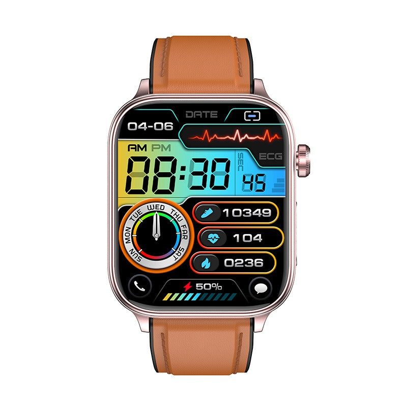 Montre Intelligente Santé avec GPS | Fonction SOS et Suivi de Glycémie