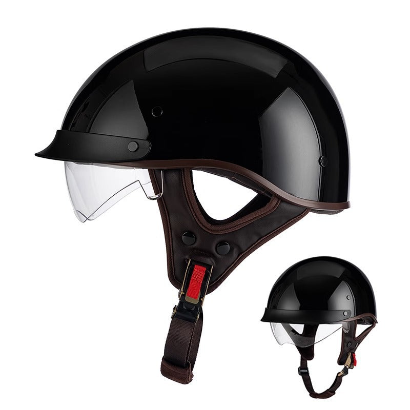 Casque de Moto Urbain | Confort, Sécurité et Style Élégant