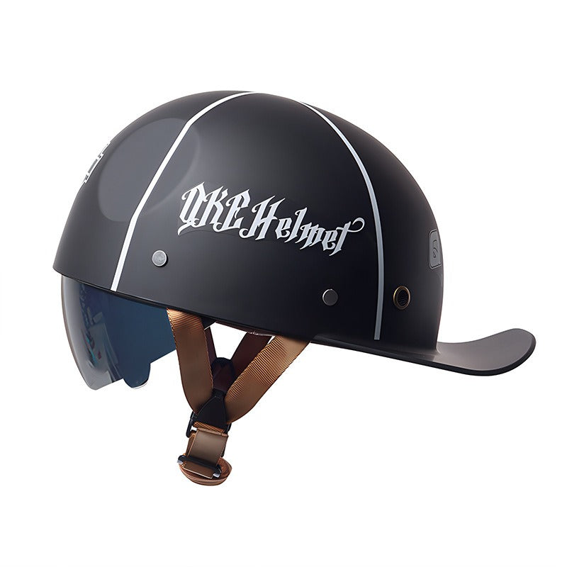 Casque de Moto Homologué DOT | Coque en ABS Légère et Sûre