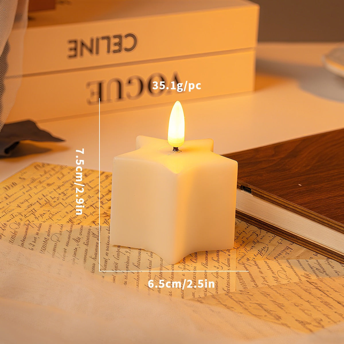 Bougie LED Boule à Neige | Éclat Scintillant et Ambiance Hivernale