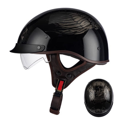 Casque de Moto Urbain | Confort, Sécurité et Style Élégant