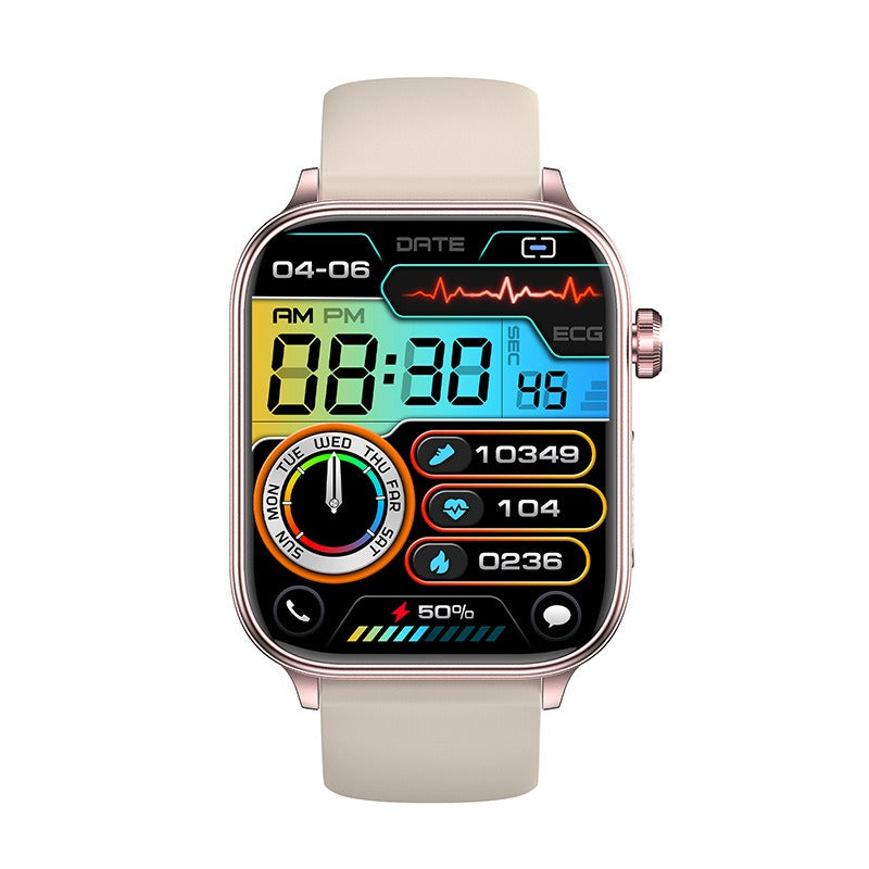 Montre Intelligente Santé avec GPS | Fonction SOS et Suivi de Glycémie