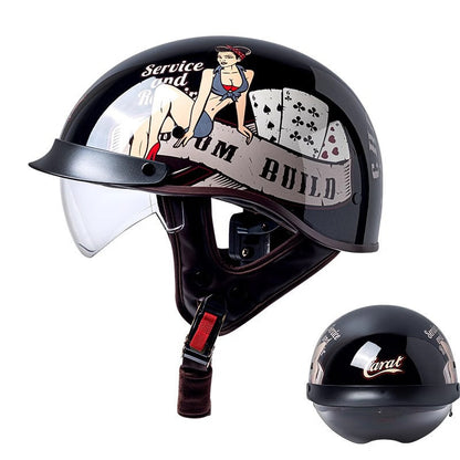 Casque de Moto Urbain | Confort, Sécurité et Style Élégant