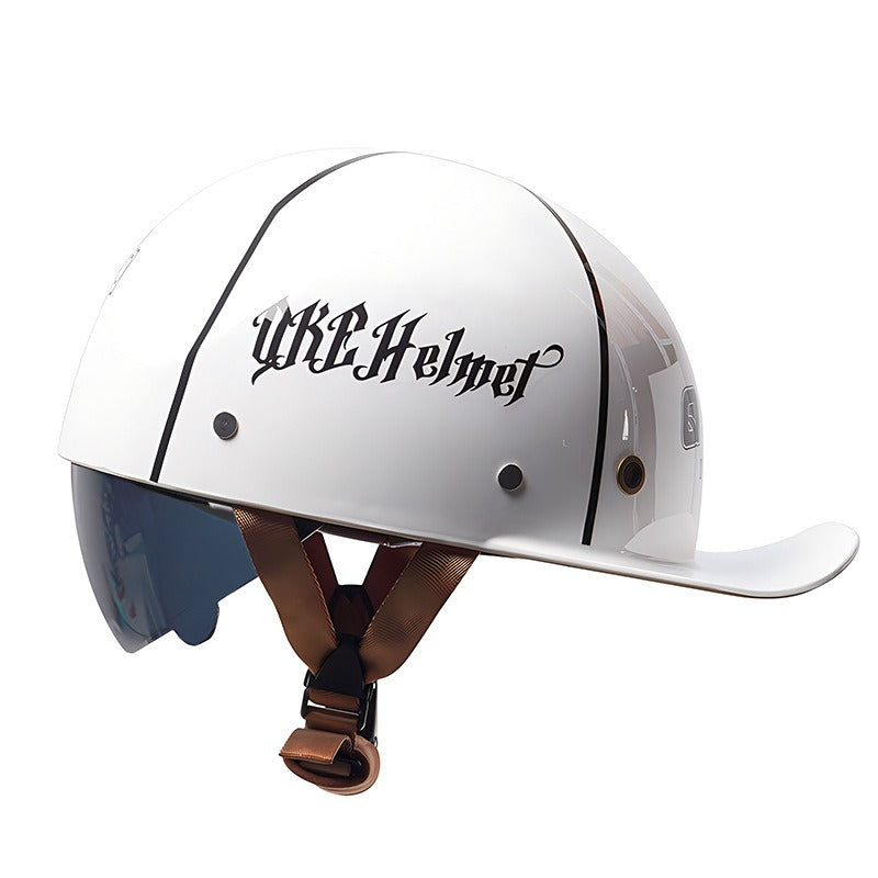 Casque de Moto Homologué DOT | Coque en ABS Légère et Sûre