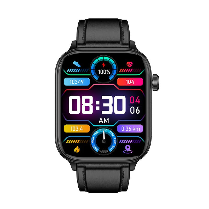 Montre Intelligente Santé avec GPS | Fonction SOS et Suivi de Glycémie