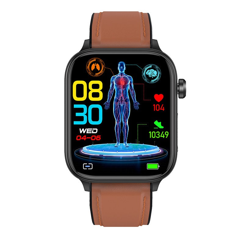 Montre Intelligente Santé avec GPS | Fonction SOS et Suivi de Glycémie